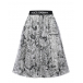 Шелковая юбка со сплошным принтом Dolce&Gabbana | Фото 1