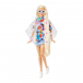 Кукла Barbie Экстра в одежде с цветочным принтом  | Фото 1
