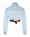 Голубая джинсовая куртка с поясом-банданой Forte dei Marmi Couture | Фото 5