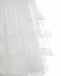 Белое платье с кружевным верхом и юбкой из органзы Aletta | Фото 4