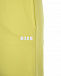 Желтые спортивные брюки MSGM | Фото 6