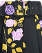 Черная юбка с цветочным принтом MSGM | Фото 6