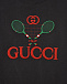 Черный свитшот Gucci Tennis  | Фото 3