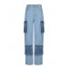 Джинсы с контрастными карманами карго Forte dei Marmi Couture | Фото 1