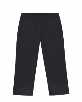 Черные утепленные брюки Aletta Черный, арт. AM220758IM11R 133 | Фото 2