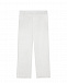 Белые спортивные брюки прямого кроя Ermanno Scervino | Фото 2