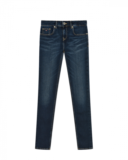 Синие джинсы skinny fit Tommy Hilfiger | Фото 1