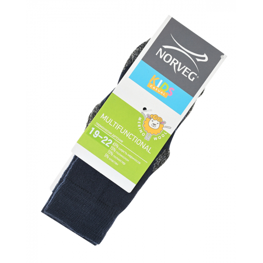 Сине-серые носки Multifunctional Norveg | Фото 1