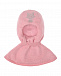 Розовая шапка-шлем со стразами Chobi | Фото 3