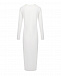 Белое платье с разрезом Dan Maralex | Фото 5