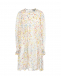 Плиссированное платье с цветочным принтом Stella McCartney | Фото 1