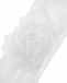 Белая повязка с аппликацией в форме цветка La Perla | Фото 3