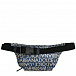 Сумка поясная жаккард сплошной логотип, темно - синяя Dolce&Gabbana | Фото 3