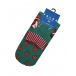 Зеленые носки с принтом &quot;Дед Мороз&quot; Falke | Фото 1