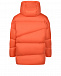Удлиненная оранжевая куртка с капюшоном Naumi | Фото 8