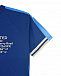 Синяя футболка с рукавами реглан Burberry | Фото 3