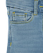 Голубые джинсы с логотипом Monnalisa | Фото 5