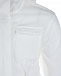 Белый плащ с капюшоном Emporio Armani | Фото 4