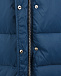 Синяя куртка средней длины Yves Salomon | Фото 12