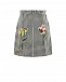 Юбка с аппликациями &quot;цветы&quot; Dolce&Gabbana | Фото 3