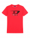 Красная футболка с логотипом Diesel | Фото 1