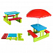 Стол садовый с зонтом Kids Garden голубой UNIX Kids | Фото 4