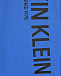 Синие бермуды с черным лого Calvin Klein | Фото 3