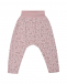Спортивные брюки с цветочным принтом Sanetta Pure | Фото 1