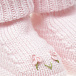 Розовые пинетки с рюшей и вышивкой Tomax | Фото 3