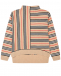 Бежевый свитер из кашемира и шерсти в фирменную полоску Burberry | Фото 1
