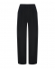Вельветовые брюки черного цвета Deha | Фото 1