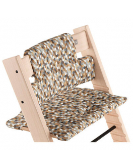 Подушка для стульчика Tripp Trapp, серо-коричневые пчелиные соты Stokke , арт. 100361 | Фото 1