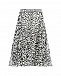 Плиссированная юбка с леопардовым принтом Ermanno Scervino | Фото 3