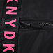Черная сумка с розовым логотипом, 20x20x39 см  | Фото 6