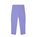 Лиловые брюки из флиса Poivre Blanc | Фото 1