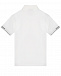 Белая футболка-поло с лого Emporio Armani | Фото 2
