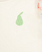 Футболка кремового цвета с цветочными оборками Sanetta Kidswear | Фото 3