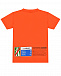 Оранжевая футболка с логотипом Dolce&Gabbana | Фото 2