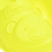 Шлепки с объемным мишкой, желтые Moschino | Фото 6