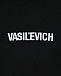 Черная толстовка-худи с капюшоном VASILEVICH | Фото 3