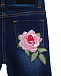 Slim fit джинсы с бахромой Monnalisa | Фото 4
