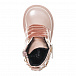 Ботинки с бархатными бантами, розовые Walkey | Фото 4