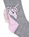 Серые носки с декором &quot;единорог&quot; La Perla | Фото 2