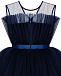 Синее платье Ophelia с пышной юбкой Sasha Kim | Фото 4