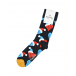 Темно-синие носки с декором &quot;сердца&quot; Happy Socks | Фото 1