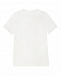 Белая футболка с текстовым принтом Diesel | Фото 2