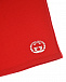 Красные бермуды с белым логотипом GUCCI | Фото 4