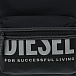 Черный рюкзак с логотипом Diesel | Фото 5