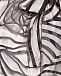 Блузка с фактурным рисунком &quot;розы&quot;, бежевая Alberta Ferretti | Фото 7