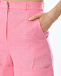 Льняные шорты, розовые ALINE | Фото 8